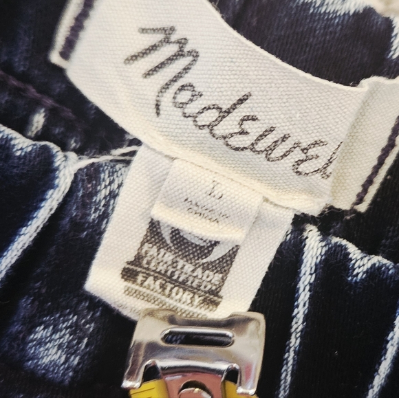 Madewell Slouchy Sweatpant Jeans in Gaines Wash Dark Denim - Picture 5 of 11